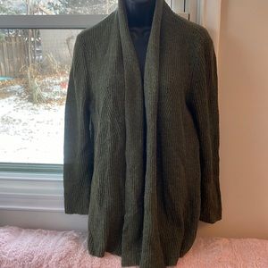Green Mudpie cardigan sweater